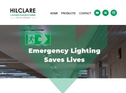 Hilclare emergency lighting