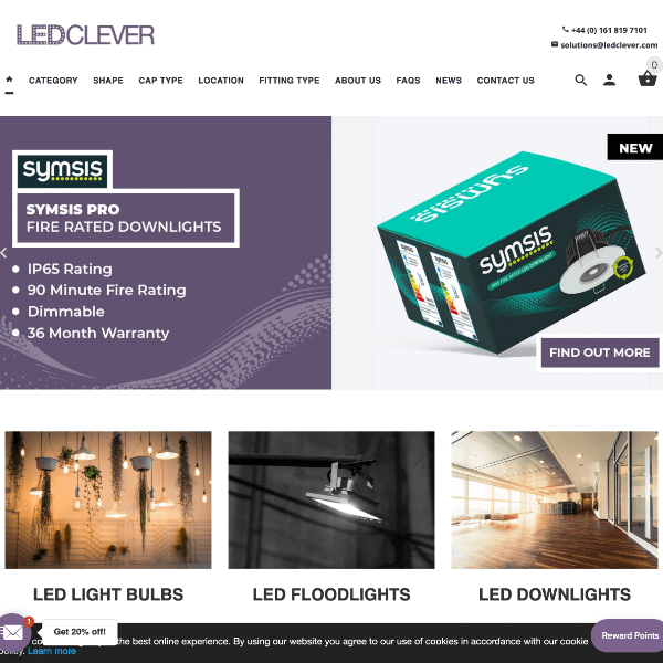 LEDClever Website Design